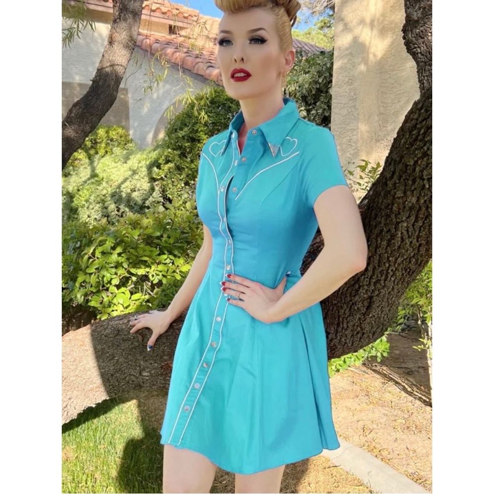 BNWT REBEL LOVE OUTLAW WESTERN SWING DRESS - XL